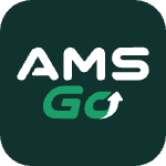 AMS Go App-Icon gestapelt – Dunkelgrün